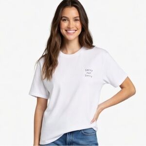 Pop-In@Nordstrom x Hanes Ashkahn T-shirt- ‘Sorry Not Sorry’